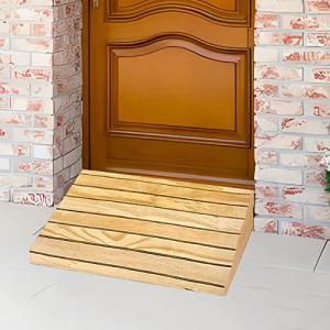 歩行器用玄関用スロープ 小屋用スロープ/犬/シニア用ポータブルスロープ 安全滑り止め階段スロープ車椅子スロープ負荷270kg）