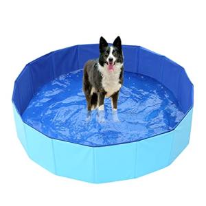 ペットプール プール 折りたたみ可能な犬スイミングプールペットドッグプールバス水泳浴槽バスタブペット折