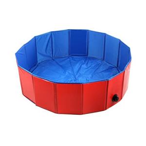 ペットプール プール 30x10 cm折りたたみ犬のペットバスプール折りたたみ犬のペットプール入浴浴槽犬用犬用猫
