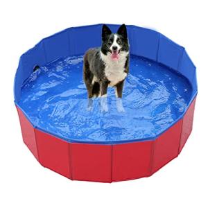 ペットプール プール 折りたたみ可能な犬スイミングプールペットドッグプールバス水泳浴槽バスタブペット折