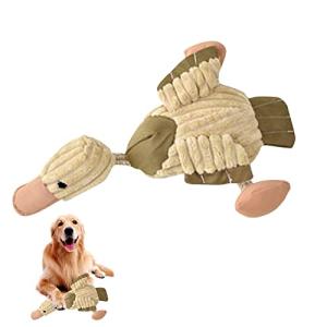 5 Pcs 犬のアヒルのおもちゃ - 不滅の犬のおもちゃ,子犬の歯が生える ペットのトレーニング そして楽しい
