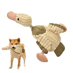 4 Pcs 犬のアヒルのおもちゃ   大型犬用の犬用おもちゃ,折りたたみ式犬のおもちゃ チュアブル犬のおもちゃ