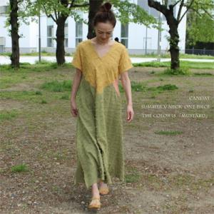 マスタード色 ワンピースの商品一覧 通販 Yahoo ショッピング