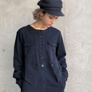 ビターブラック ストレート ワンピース  レディースファッション ロング マキシ 長袖 高身長 トー...