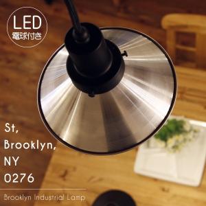 【エジソン型 レトロ型 LED付き】ペンダントライト 天井照明 インテリア ブルックリンインダストリアルランプ -0274BK St, Brooklyn, NY 0276-｜candoll-2014