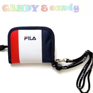 男女兼用！FILA折り財布 ・ラウンドファスナー≪メール便対応≫｜candy-candy