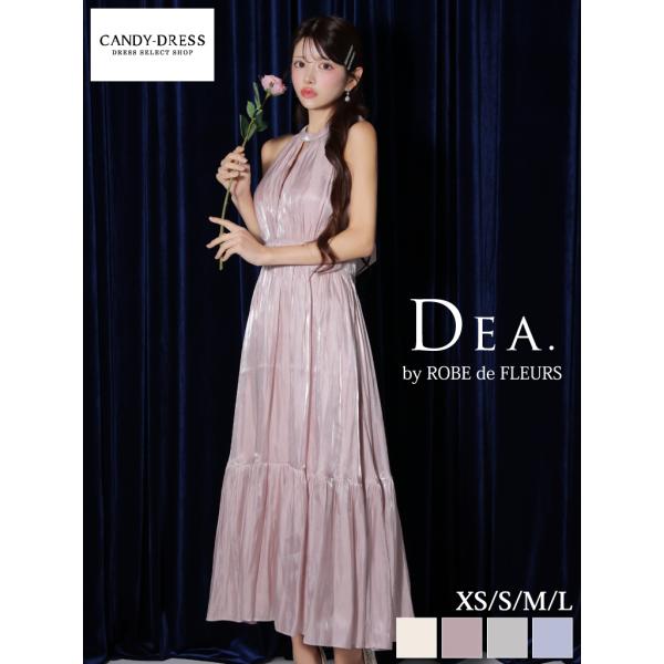 【DEA. by ROBE de FLEURS】 サテン/ ティアード/ リボン/ アメスリ/ ホル...