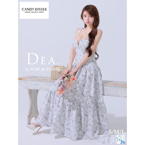 【DEA. by ROBE de FLEURS/ディアバイローブドフルール】花柄/ ジッパー/ ノー...