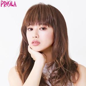ウィッグ 安い プリシラ 前髪ウイッグ ぱっつんシャギー 耐熱 FX-06