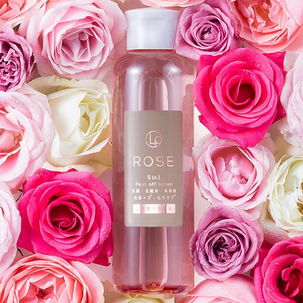 北尾化粧品部 ローズのふき取り化粧水 250ml（日本製コットン30枚付き）アロテックローション 拭...