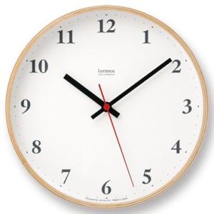 Lemnos（レムノス）Plywood clock 電波時計 ナチュラル LC10-21W NT｜candy