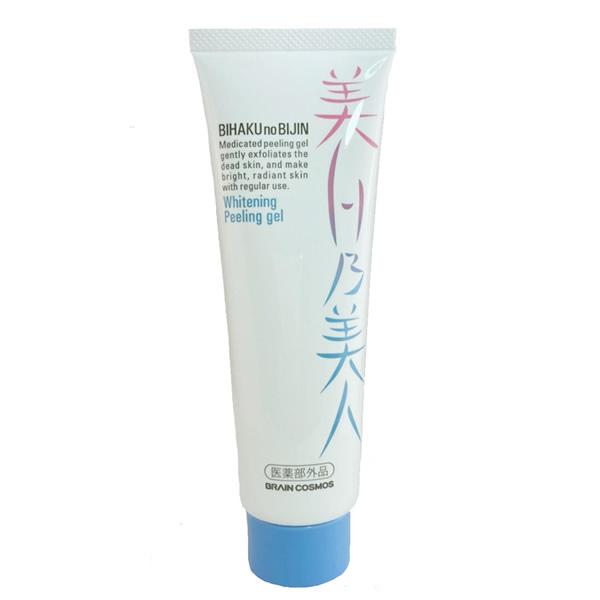 医薬部外品 美白乃美人 ピーリングジェル 120g プラセンタ アラントイン スキンケア ゴマージュ...