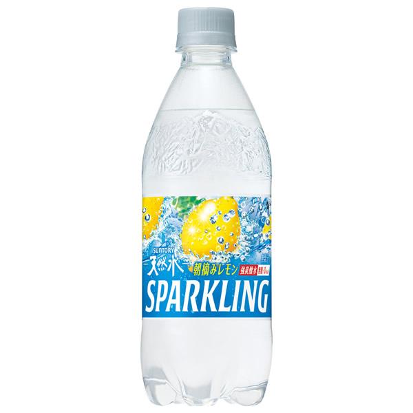 サントリー 天然水 スパークリングレモン 500mlPET 24本 (全国一律送料無料) 炭酸水 無...