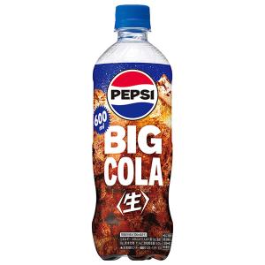 サントリー ペプシBIG 生 600mlPET 24本 (全国一律送料無料) コーラ 生コーラ ペプシビッグ pepsi BIG 炭酸飲料 ペットボトル｜candy