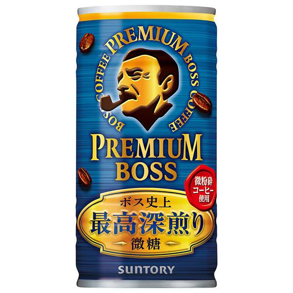 サントリー プレミアムボス 微糖 185g缶 30本 (全国一律送料無料) BOSS コーヒー 微糖...