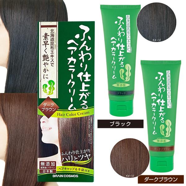 ふんわり仕上がるヘアカラークリーム 200g (全国一律送料無料) 白髪染め ヘアカラー ヘアクリー...