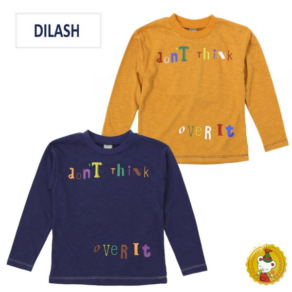 ディラッシュ DILASH / カラフルロゴ ロンT　長袖Tシャツ (80cm-150cm）/子供服...