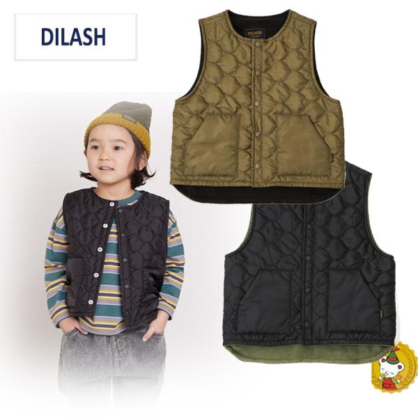 30%OFFセール・ディラッシュ/DILASH/中わたキルトベスト・インナーベスト・ライトアウター/...