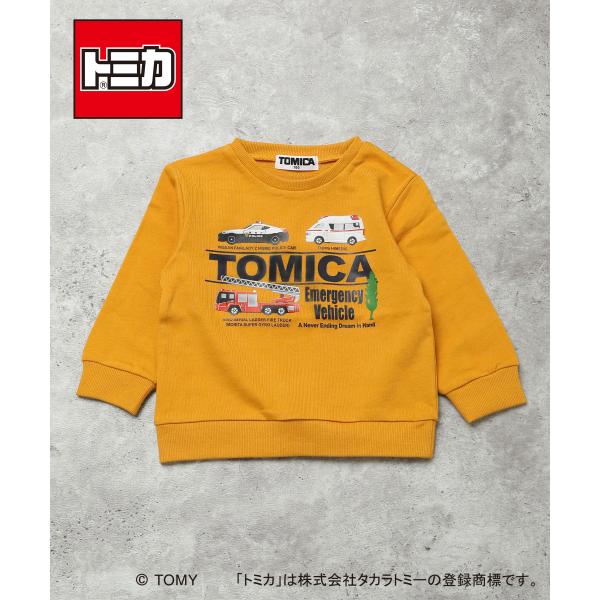 TOMICA トミカ×ディラッシュ きゅうきゅうしゃりょうのトレーナー / DILASH（90cm-...