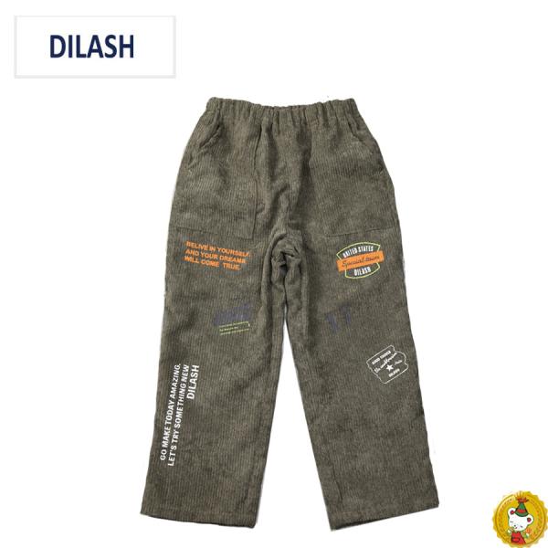 ディラッシュ　太コーデュロイプリントパンツ　/ DILASH （80cm-140cm)(男の子・キッ...