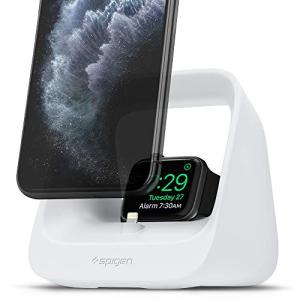 [Spigen] Apple製品専用 2in1 充電スタンド クレードル (ドック) / iPhon...