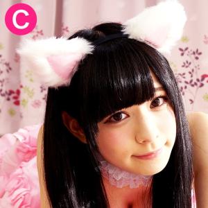 ネコ耳カチューシャ(ホワイト)