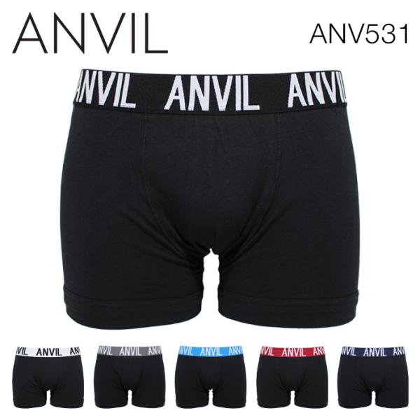 ANVIL アンビル ボクサーパンツ メンズ 綿 コットン 下着 ANV531