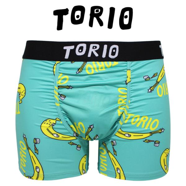 TORIO トリオ ボクサーパンツ バナナ君総柄 メンズ 下着 2201013