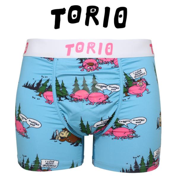 TORIO トリオ ボクサーパンツ ブタキノコ メンズ 下着 2201014