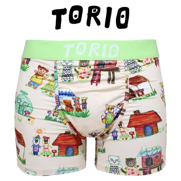 TORIO トリオ ボクサーパンツ ファミリア メンズ 下着 2301005