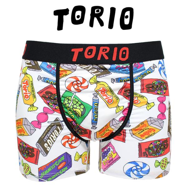 TORIO トリオ ボクサーパンツ おかし メンズ 下着 2101006