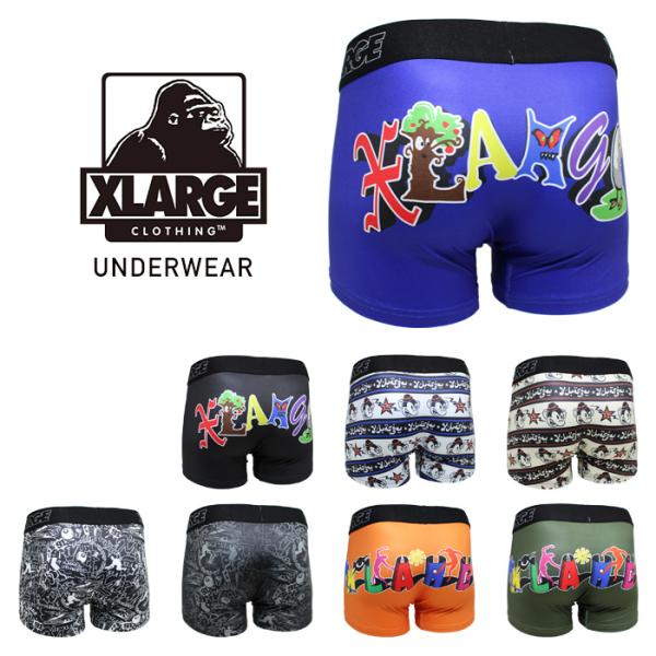 XLARGE エクストララージ ボクサーパンツ メンズ 派手 下着 X-LARGE ゴリラ