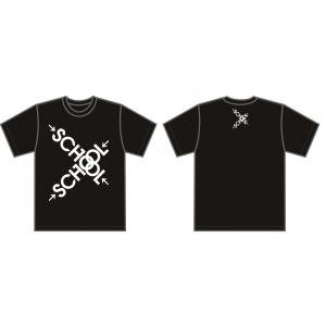 →SCHOOL← / クロスTシャツ