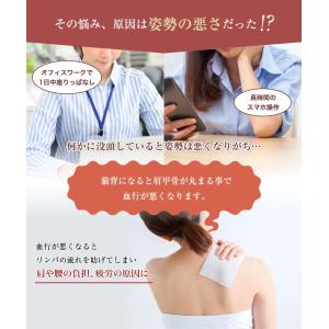 二の腕シェイパー 引き締め 着圧 姿勢矯正ベル...の詳細画像2
