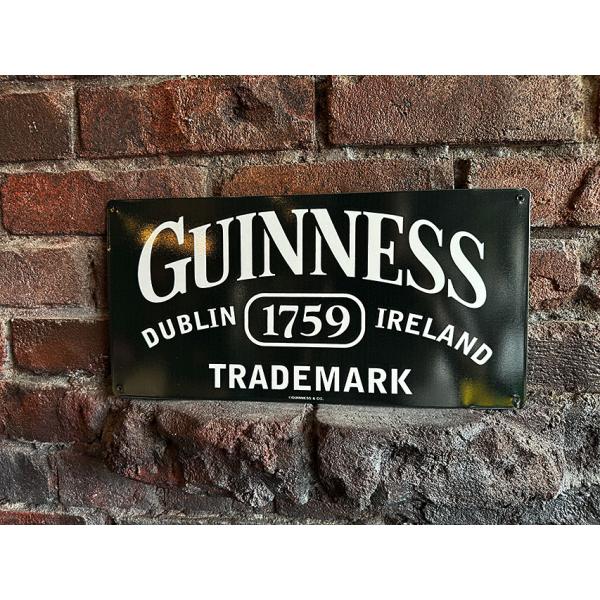 ギネス　1759ロゴ　ブリキ看板　アメリカン雑貨　アメリカ雑貨　グッズ