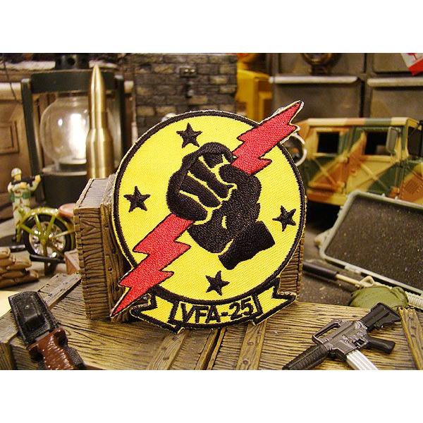 フィスト　オブ　ザ　フリート VFA-25　ミリタリーワッペン アメリカ雑貨 アメリカン雑貨 おしゃ...