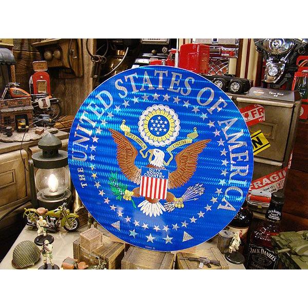 アメリカ合衆国大統領マーク　プリズムステッカー　（XLサイズ）　アメリカ雑貨　アメリカン雑貨　車　シ...