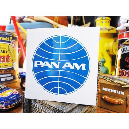 パンナム　ステッカー アメリカン雑貨 アメリカ雑貨   車 シール ブランド