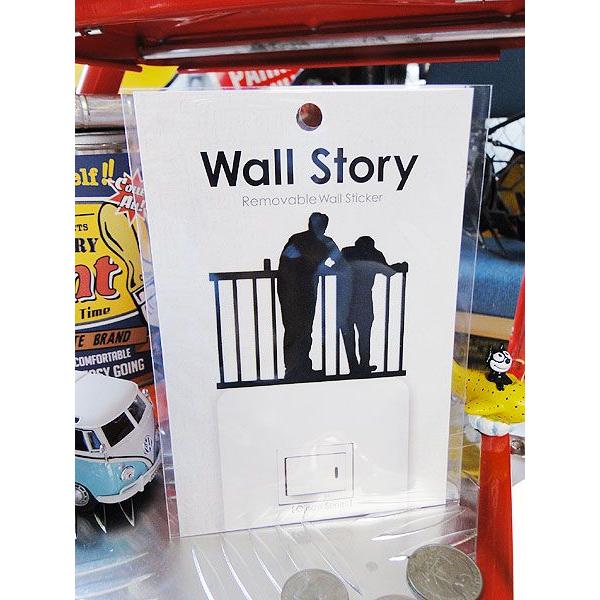 ウォールストーリー　リムーバブルステッカー　（Ojisanシリーズ/相談）　アメリカ雑貨　アメリカン...