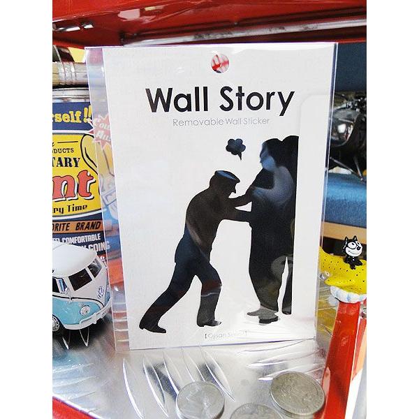 ウォールストーリー　リムーバブルステッカー　（Ojisanシリーズ/満員電車）　アメリカ雑貨　アメリ...