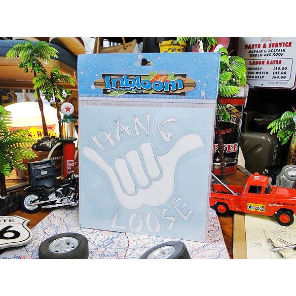 3Dカットアウトステッカー　Lサイズ　（ハングルーズ）　アメリカ雑貨　アメリカン雑貨