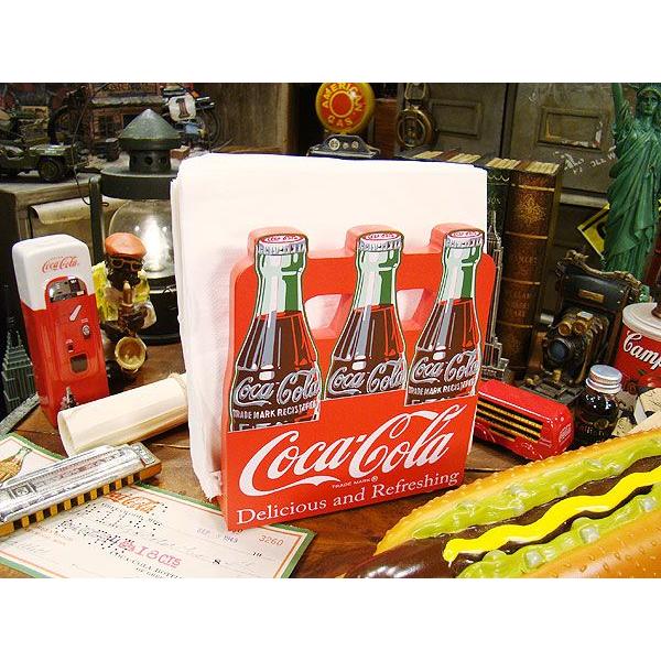 コカ・コーラブランド 6パックナプキンホルダー アメリカ雑貨 アメリカン雑貨 インテリア おしゃれな...