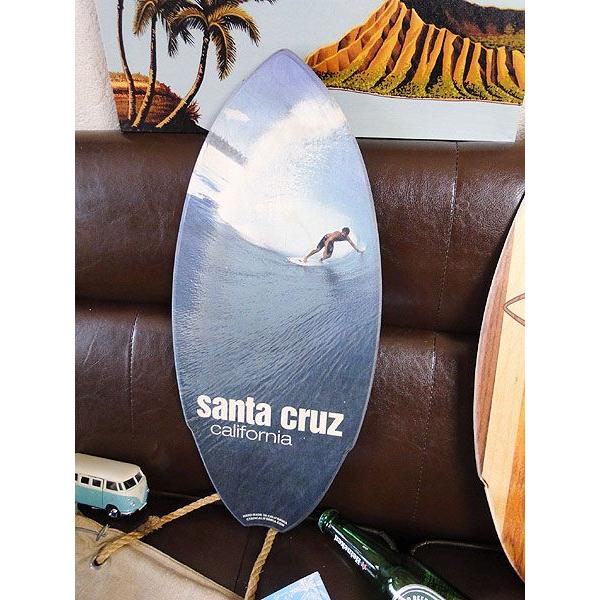 ミニサーフボード　（ビッグウェーブ・サンタクルズ）　アメリカン雑貨　アメリカ雑貨　おしゃれ　インテリ...