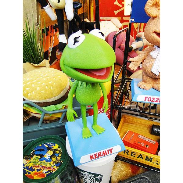 ザ・マペッツ　ボビンヘッド　（カーミット）　アメリカ雑貨　アメリカン雑貨　FUNKO　ファンコ　首振...