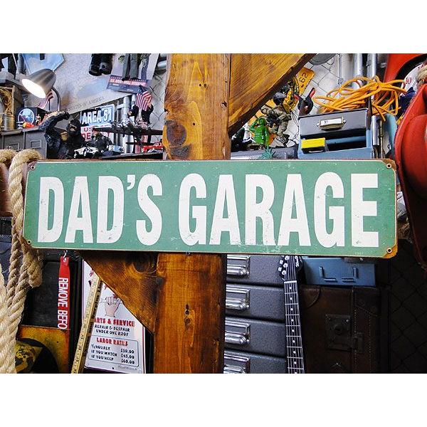 お父さんのガレージ　U.S.ヘヴィースチールサイン アメリカン雑貨 アメリカ雑貨