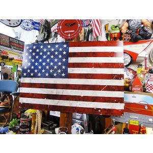 ド迫力！特大サイズ看板 星条旗　U.S.ヘヴィースチールサイン XXLサイズ アメリカン雑貨 アメリカ雑貨｜candytower