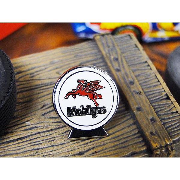 モーター系ブランド　ピンバッジ　（モービル）　アメリカン雑貨 アメリカ雑貨 爆買