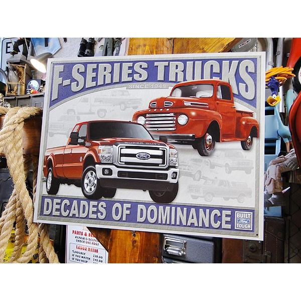 フォード　Fシリーズトラック　ブリキ看板 アメリカン雑貨 アメリカ雑貨