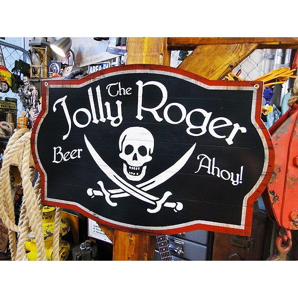 海賊マークのパブサイン　U.S.ヘヴィースチールサイン アメリカ雑貨 アメリカン雑貨 サインプレート...