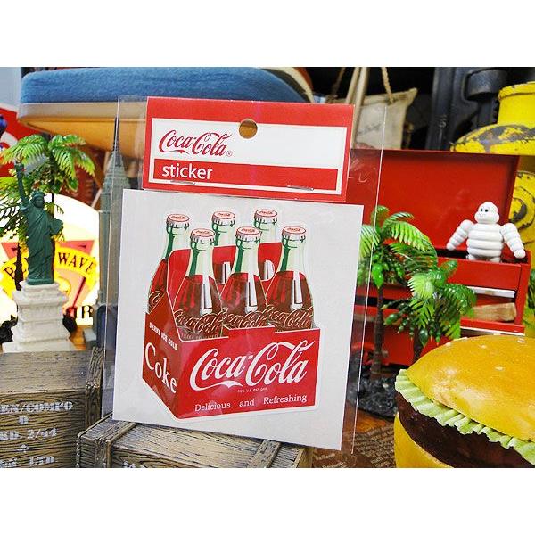 コカ・コーラブランド　アドバタイジングステッカー　（BA5）　アメリカン雑貨　アメリカ雑貨　おしゃれ